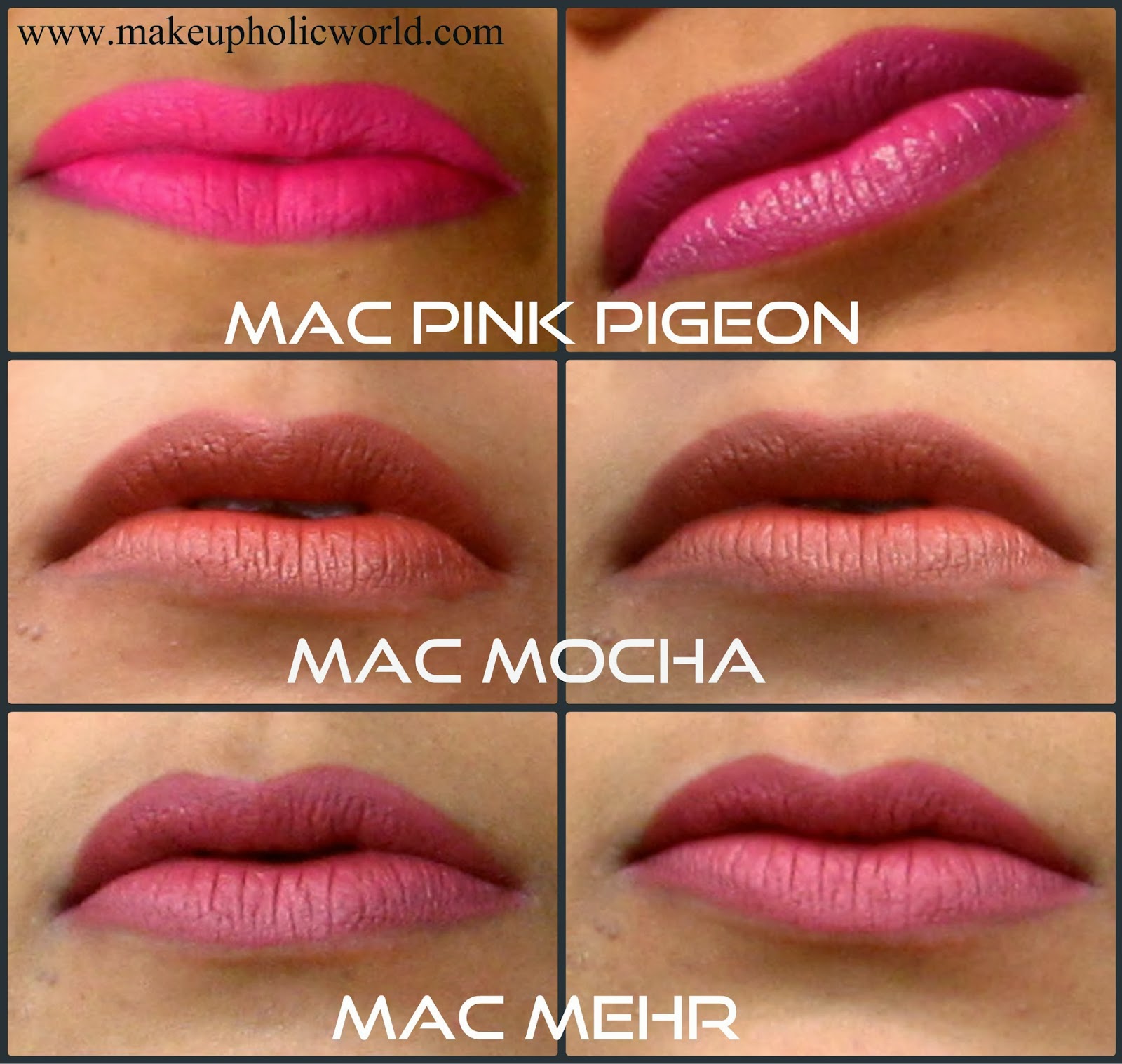 Review & Swatches of 14 MAC Lipsticks – Makeupholic World
