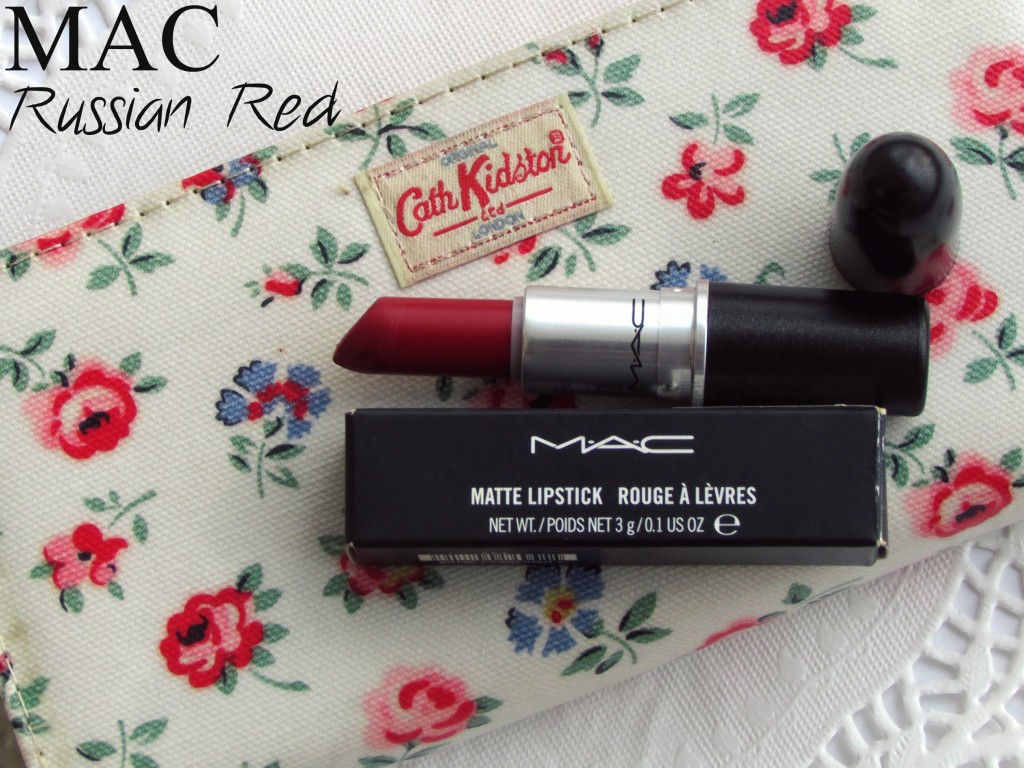 mac ruby woo vs russian red