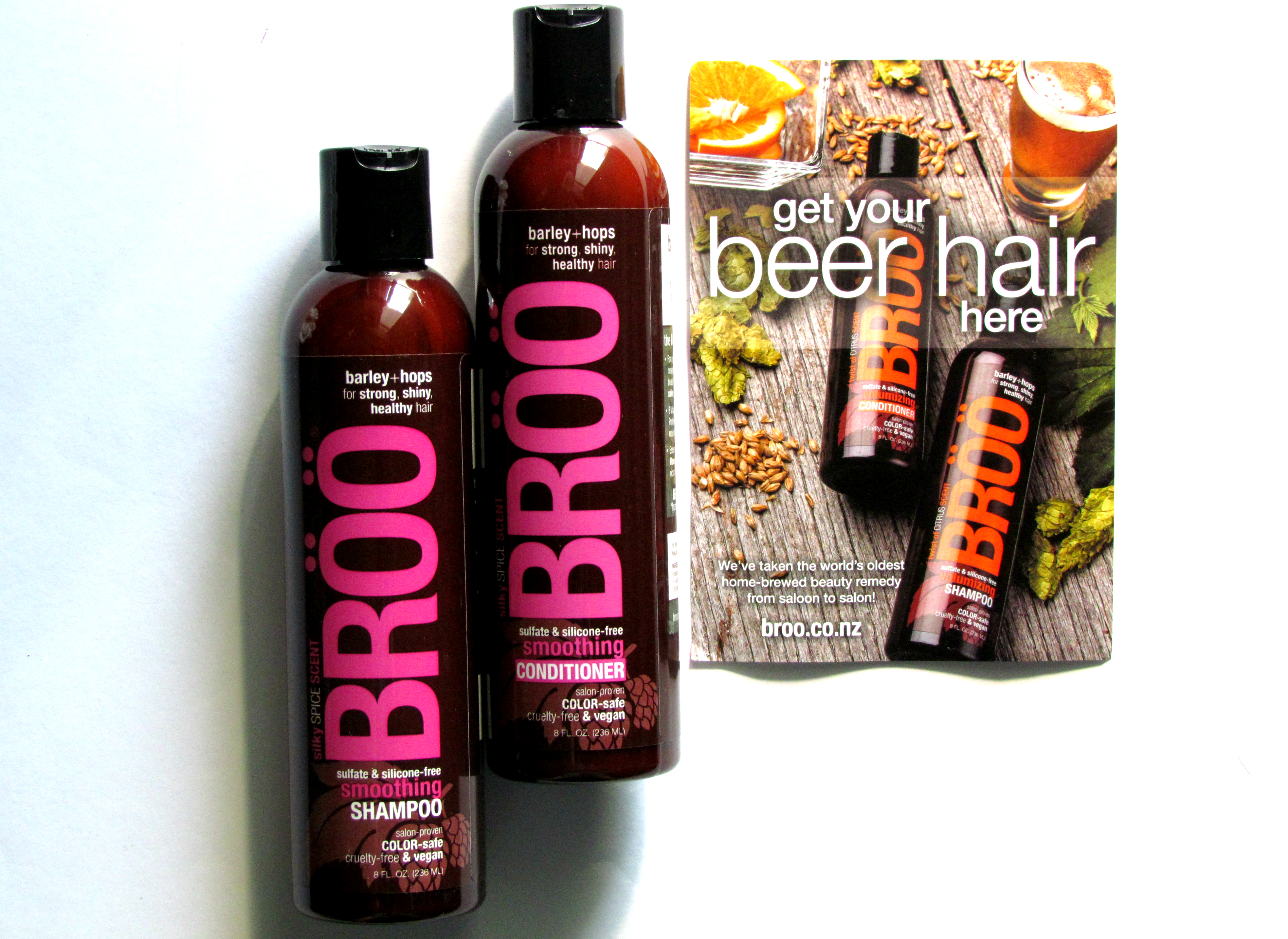 BRÖÖ SMOOTHING India Pale Ale Shampoo & Conditioner 