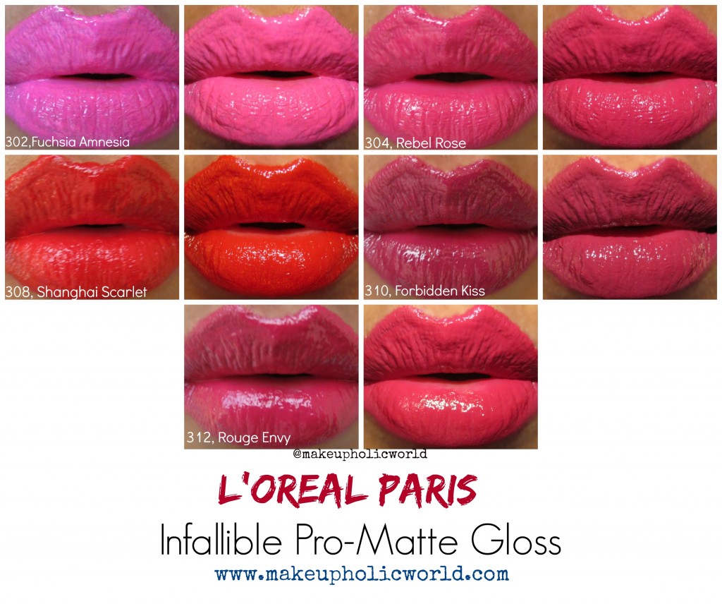 Loreal_Paris_Infallible_ProMatteGloss_LOTDs