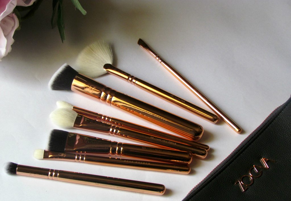 Zoeva rose golden vol 3 luxury brush set 