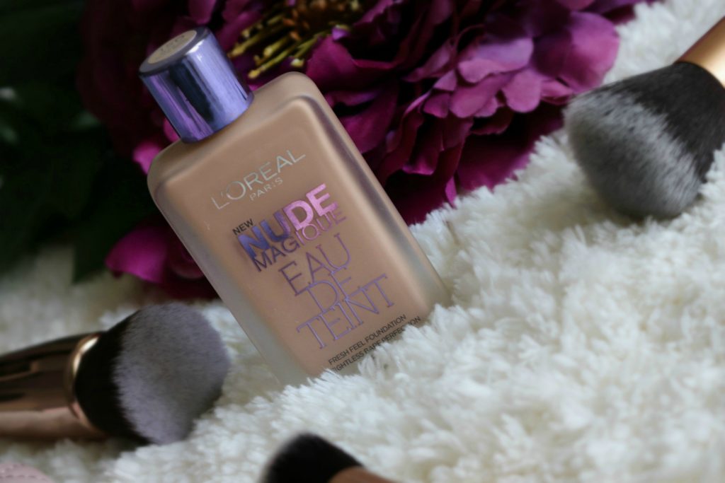 loreal nude magique foundation nude beige review
