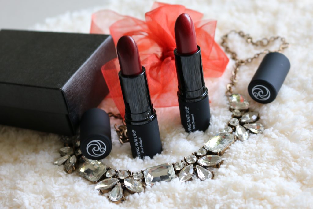 Living Nature Organic Lipstick - Wild Fire, Pure Passion | Review