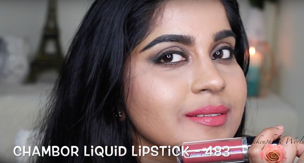 chambor extreme wear transferproof liquid lipstick 483