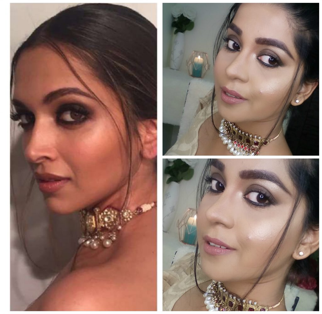 deepika padukone makeup from india couture week 2016