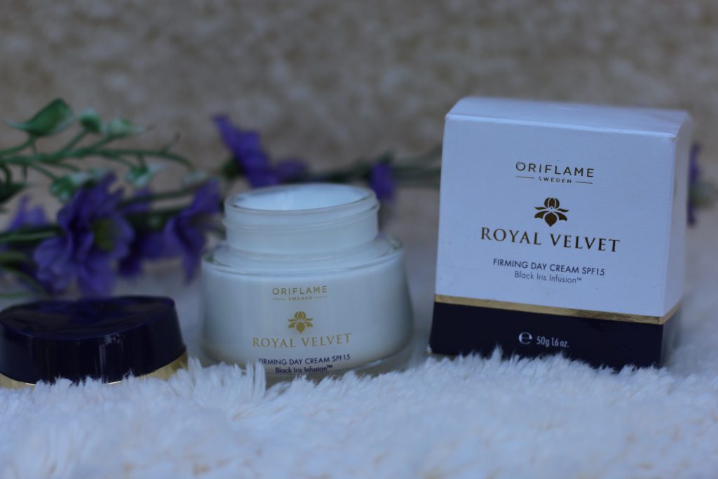 oriflame royal velvet spf 15 firming day cream