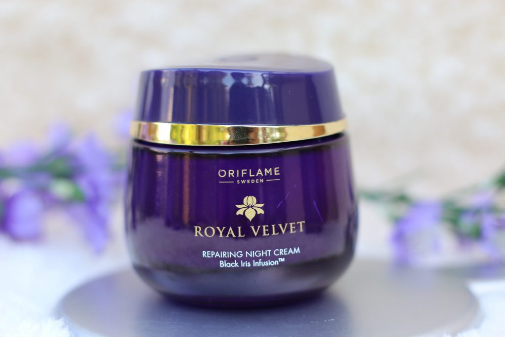 oriflame royal velvet repairing night cream