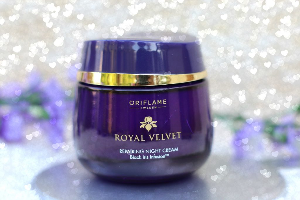 oriflame royal velvet repairing night cream review