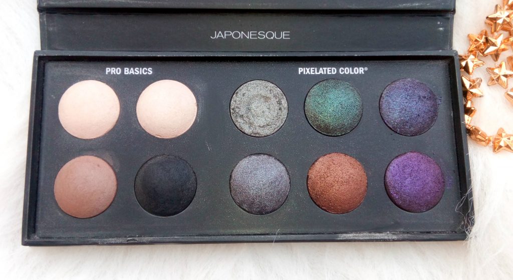 japonesque color pixelated eyeshadow palette review