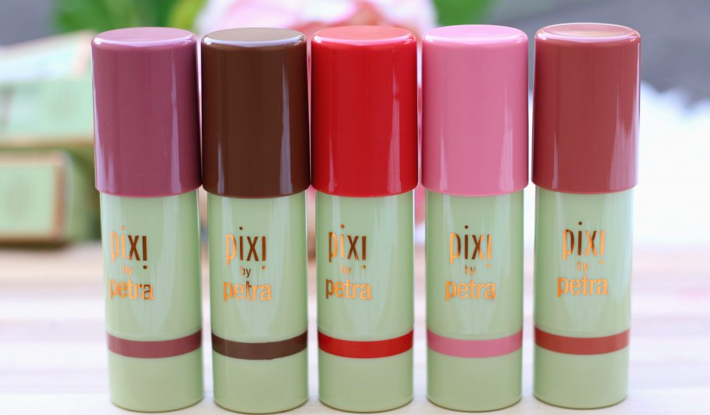 pixi multi balm sheer sculpt,pixi multi balm Soft Strawberry, pixi multi balm Baby Petal, pixi multi balm Wild Rose, pixi multi balm Watermelon Veil