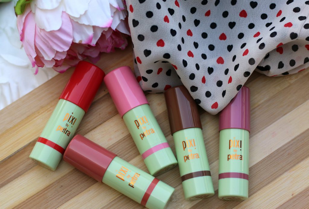 pixi multi balm sheer sculpt,pixi multi balm Soft Strawberry, pixi multi balm Baby Petal, pixi multi balm Wild Rose, pixi multi balm Watermelon Veil