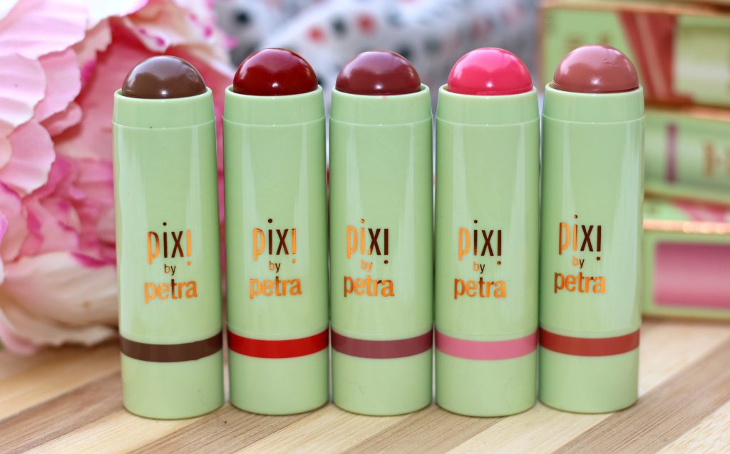 pixi multi balm sheer sculpt,pixi multi balm Soft Strawberry, pixi multi balm Baby Petal, pixi multi balm Wild Rose, pixi multi balm Watermelon Veil