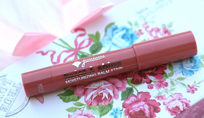 jordana cosmetics twist & shine moisturizing balm stain review