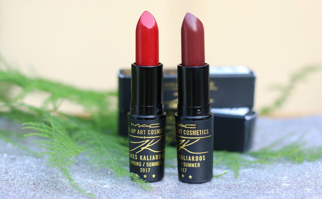 mac james kaliardos lipstick swatches and review, mac james kaliardos lipstick online