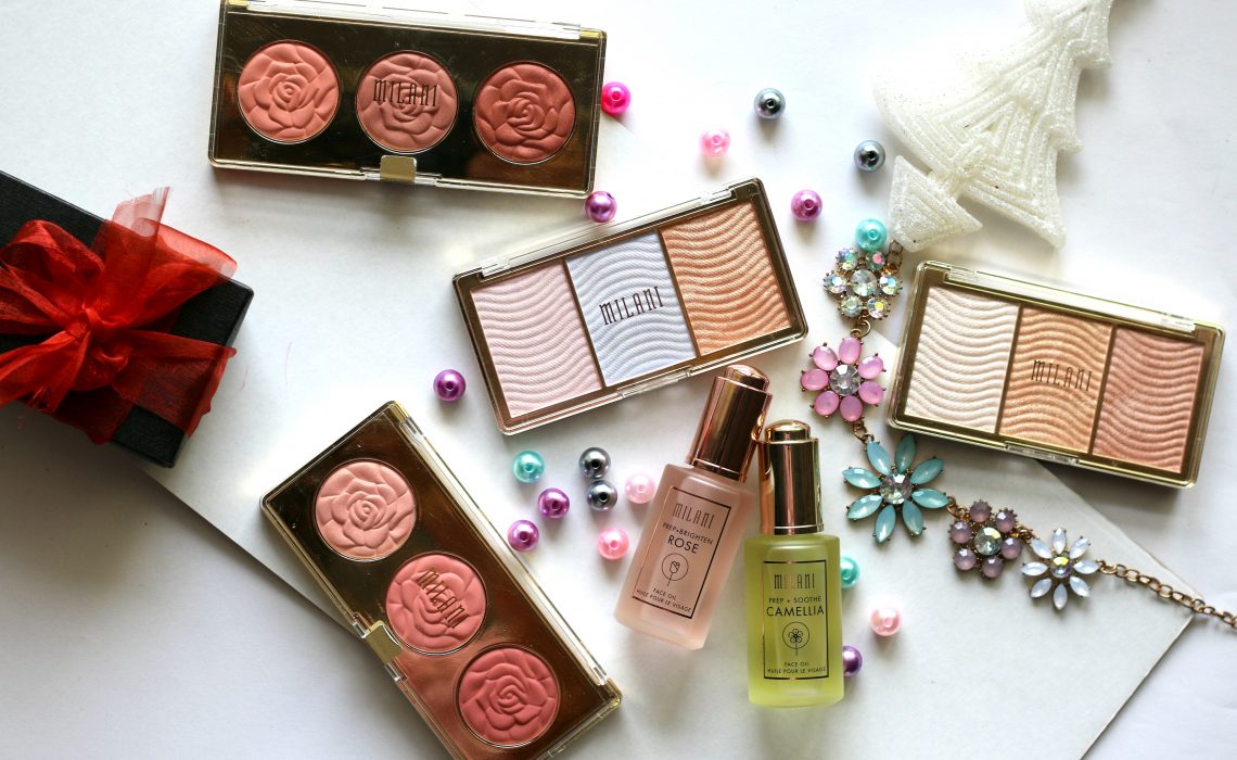 Milani Cosmetics New Launches – Blush Trio Palettes, Stellar Highlighter Palettes, Face Oils | Review