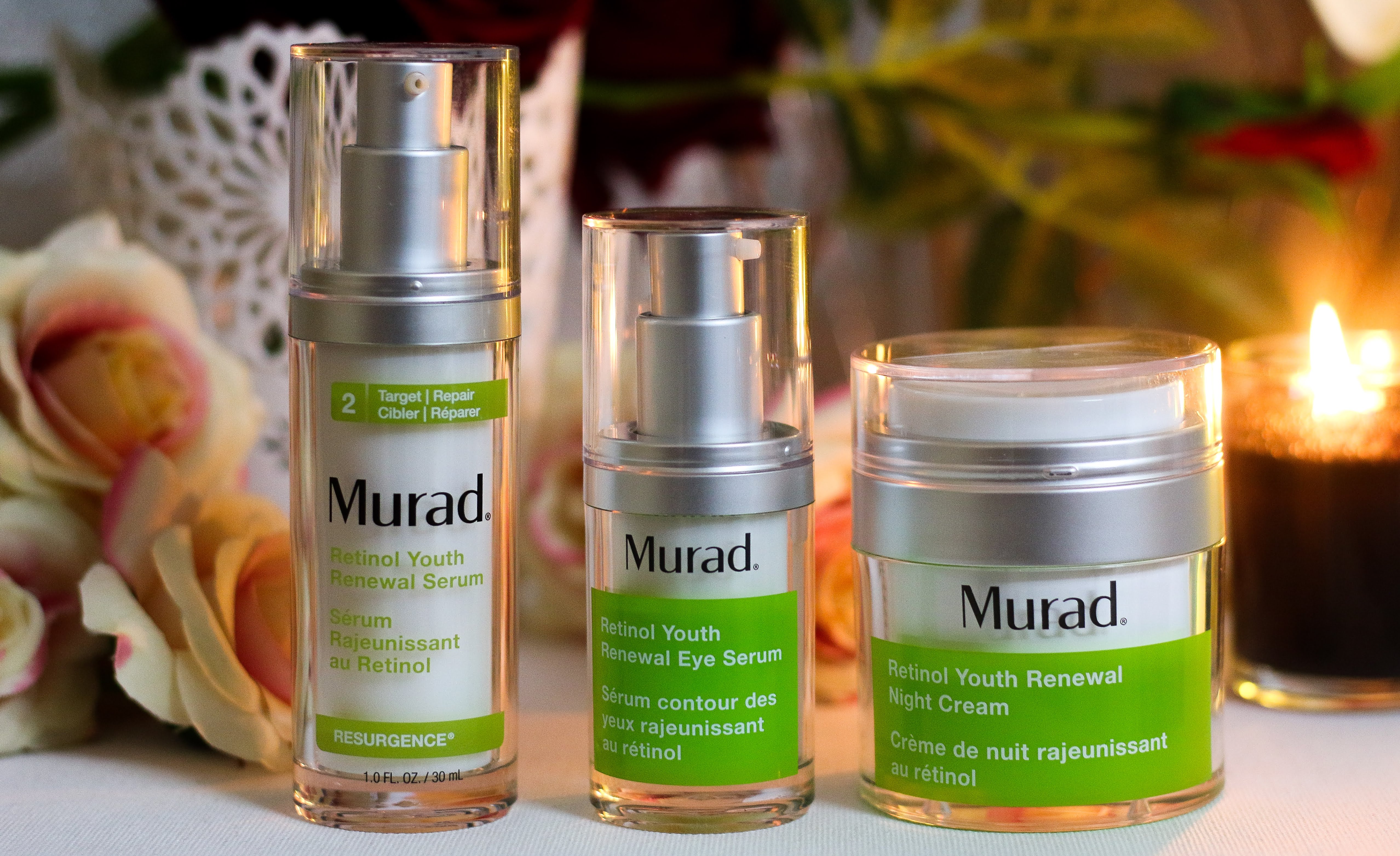 Ретинол отзывы. Fully rejuvenated face Set Murad & Somme Institute.