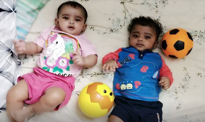 A letter to my darling twins on their 1st Birthday!
