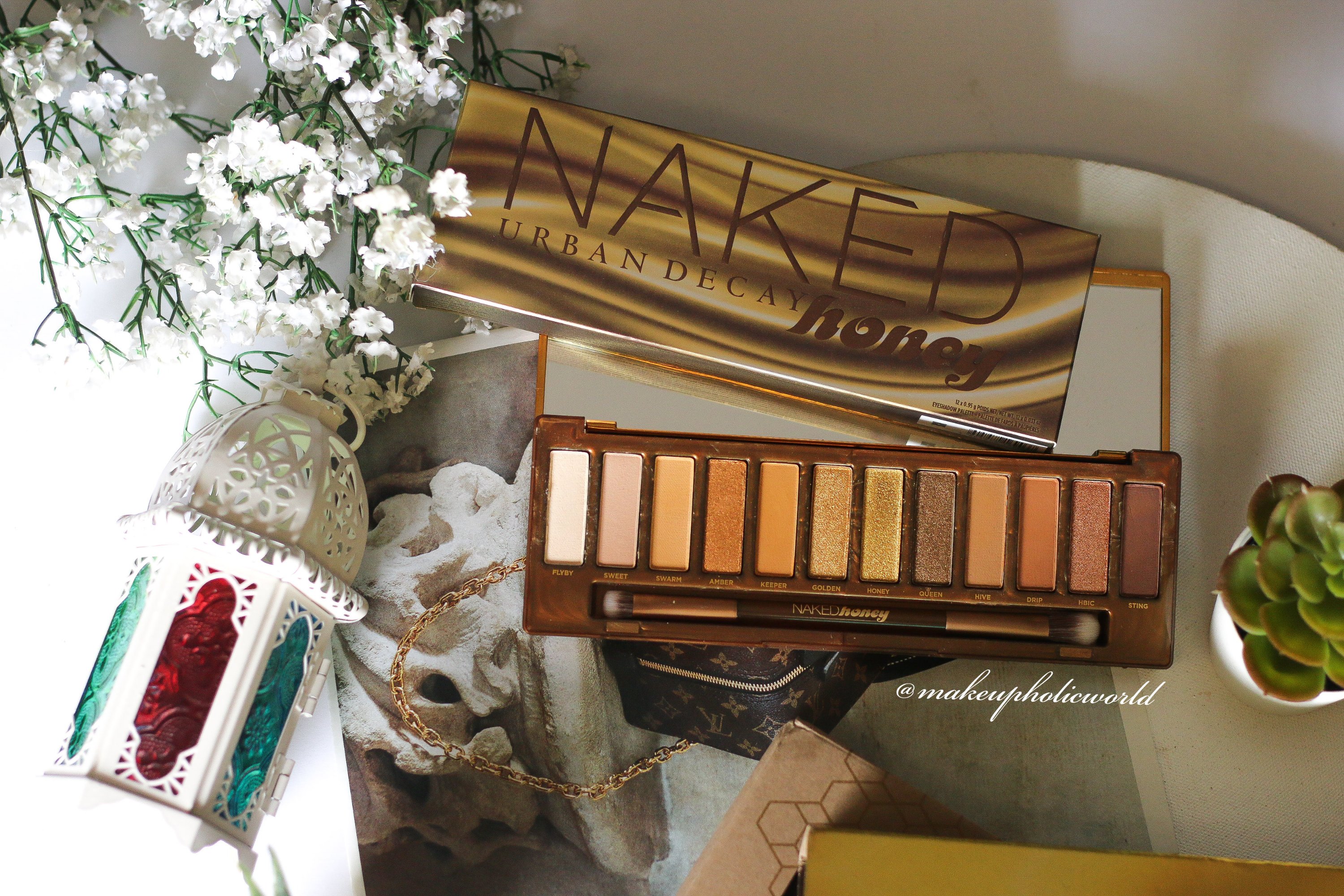urban decay naked honey eyeshadow palette, urban decay naked honey, buy urban decay naked honey palette, urban decay naked honey palette swatches, naked honey palette, yellow toned eyeshadow palette, best urban decay eye palette, naked honey eyeshadow palette review, naked honey eyeshadow palette swatches, 